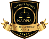 Nation's Premier | NAOPIA | Top Ten Attorney 2014